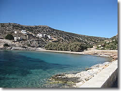 Beach at Mirsini bay