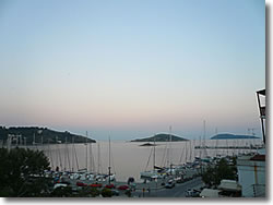 Skiathos sailing boat marina