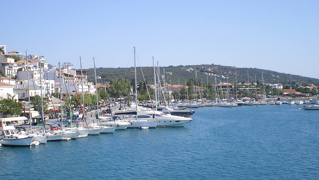 Skiathos sailing charter base