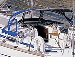 Bimini and Steering weel