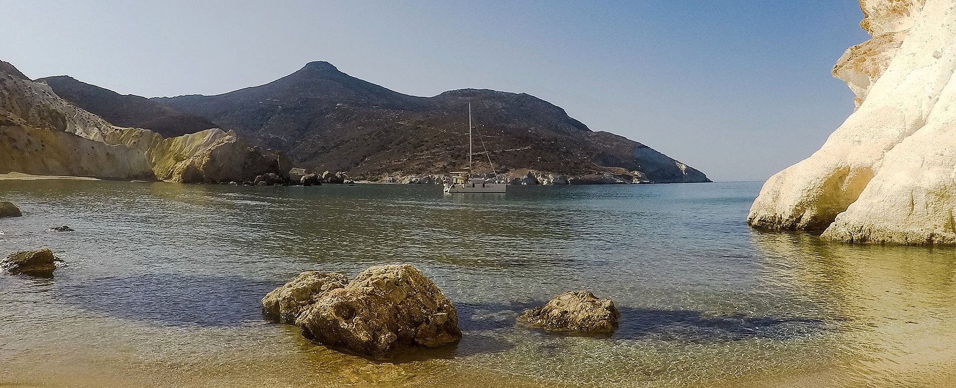rent a catamaran in Greece
